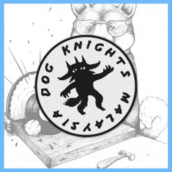 Dog Knights | "DK MY" - Embroidered Patch