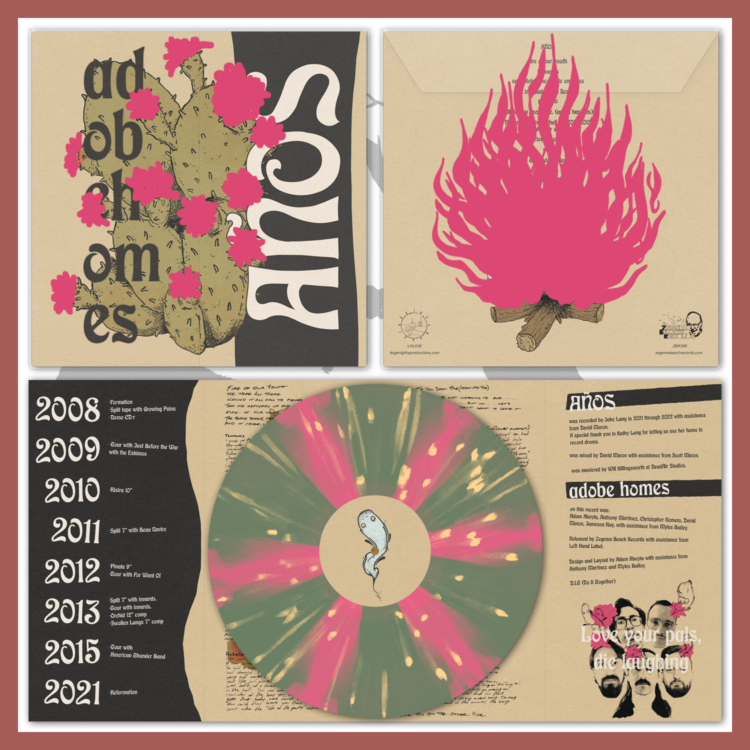 LHL038 : Adobe Homes | Años LP