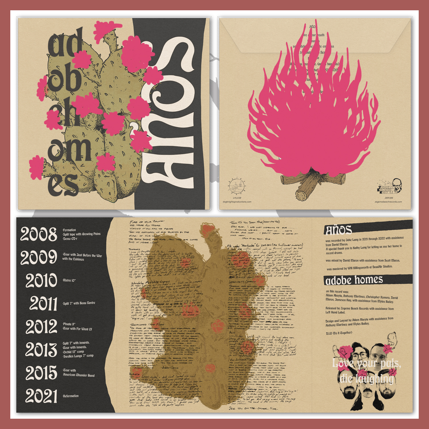 LHL038 : Adobe Homes | Años LP - Image 3