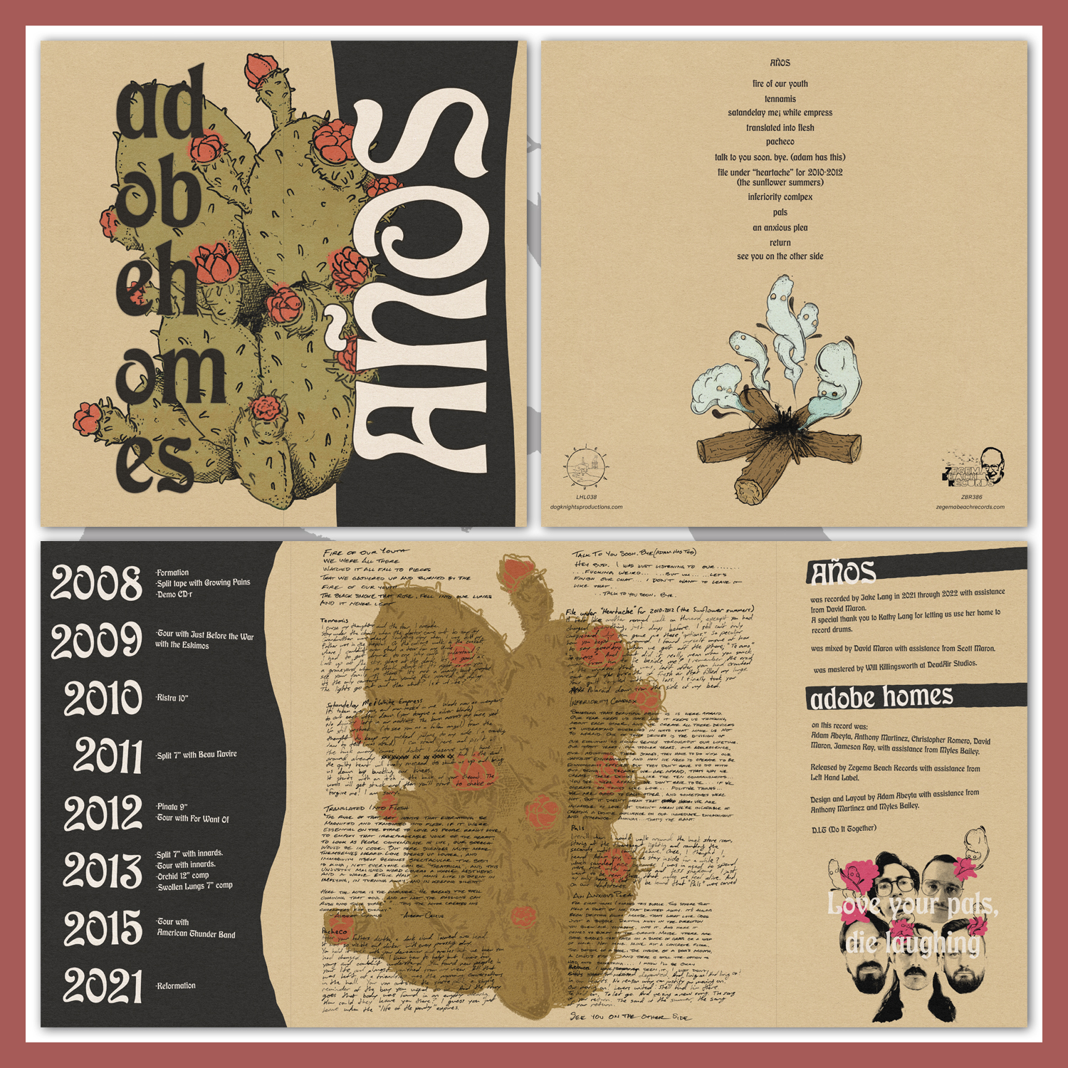 LHL038 : Adobe Homes | Años LP - Image 4