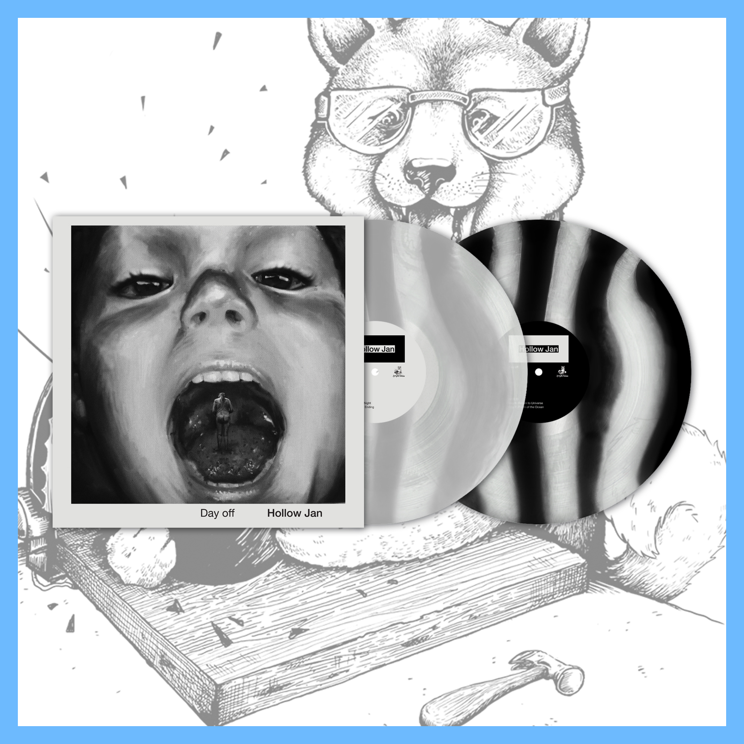 DK189 : Hollow Jan | Day Off 2xLP - Image 5