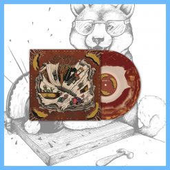 DK191: Chalk Hands | The Line That Shapes the Coast of Us 12" LP - Bone/Mustard Yellow/Burgundy Smash