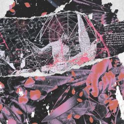 Massa Nera / Quiet Fear | Quatro Vientos // Cinco Soles Split 12" - Red, Pink & Black Marble