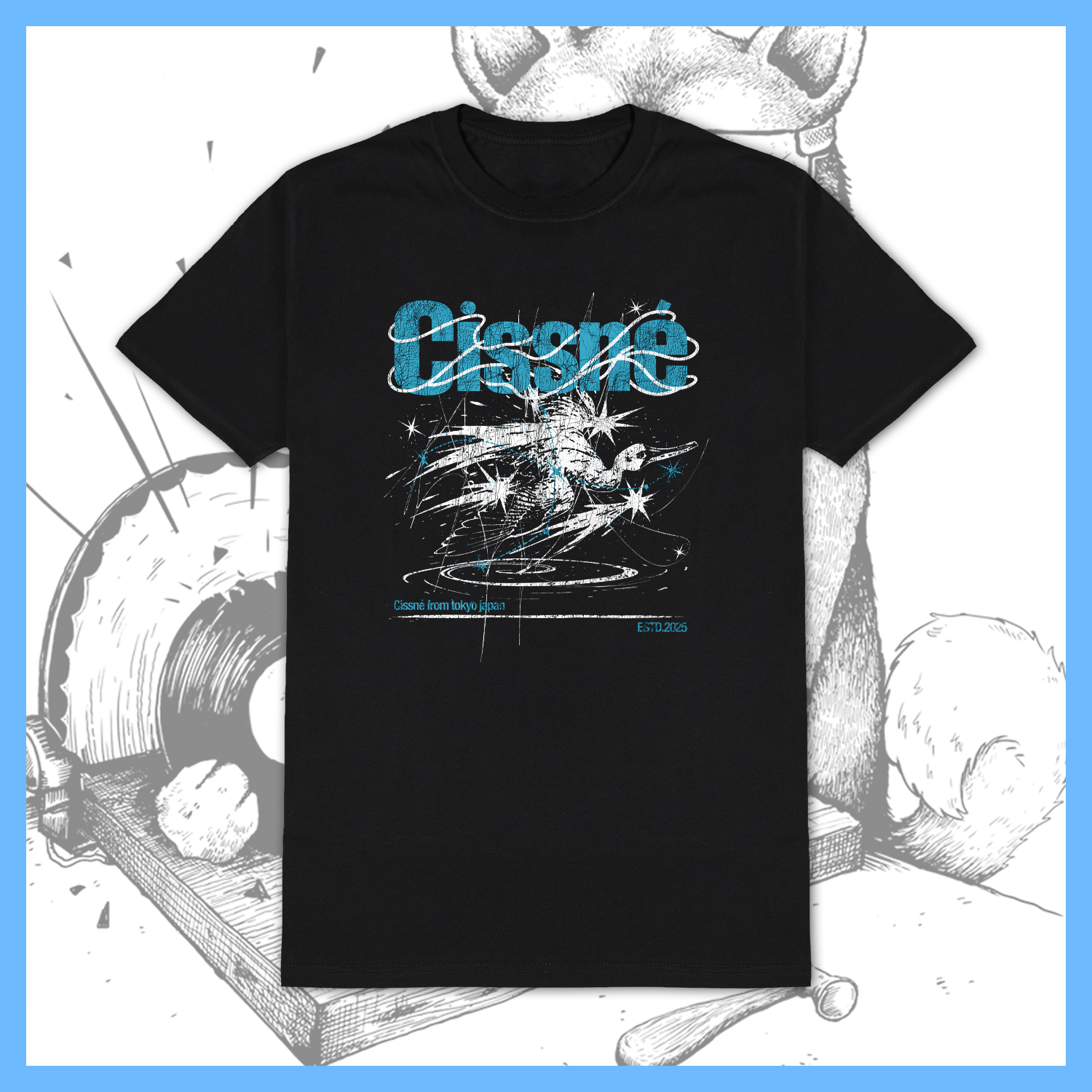 Cissné | Awake Children Under The Moon - T-Shirt