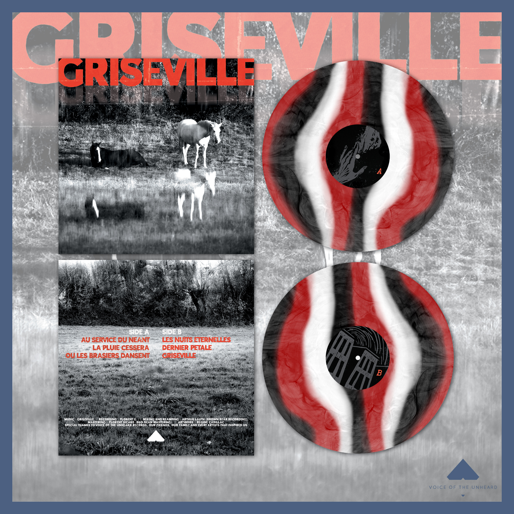 VOTU087 : Griseville | S/T 12" - Image 4