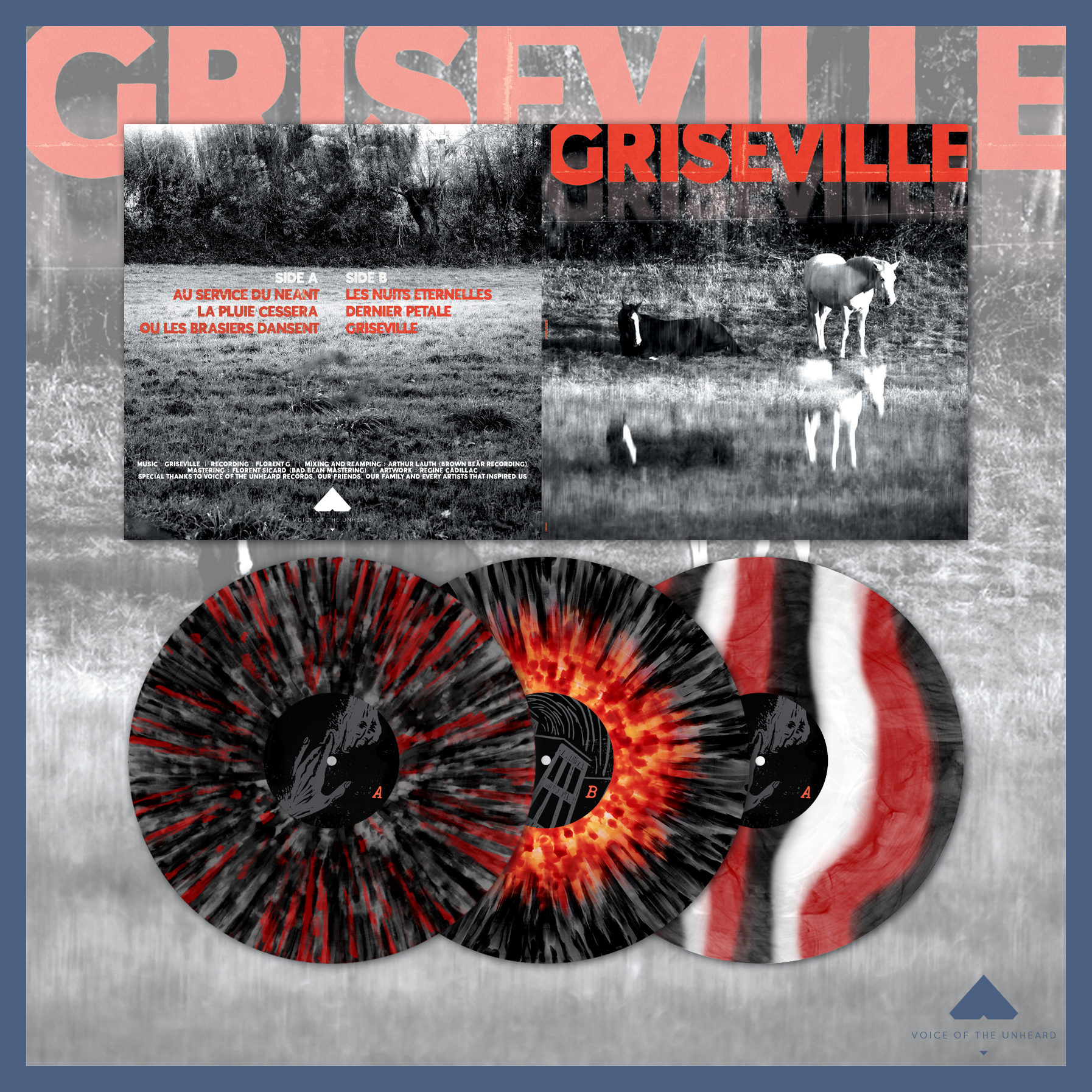 VOTU087 : Griseville | S/T 12" - Image 2