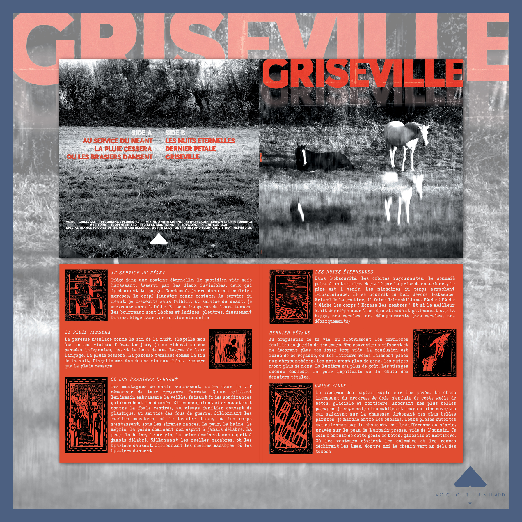 VOTU087 : Griseville | S/T 12" - Image 3