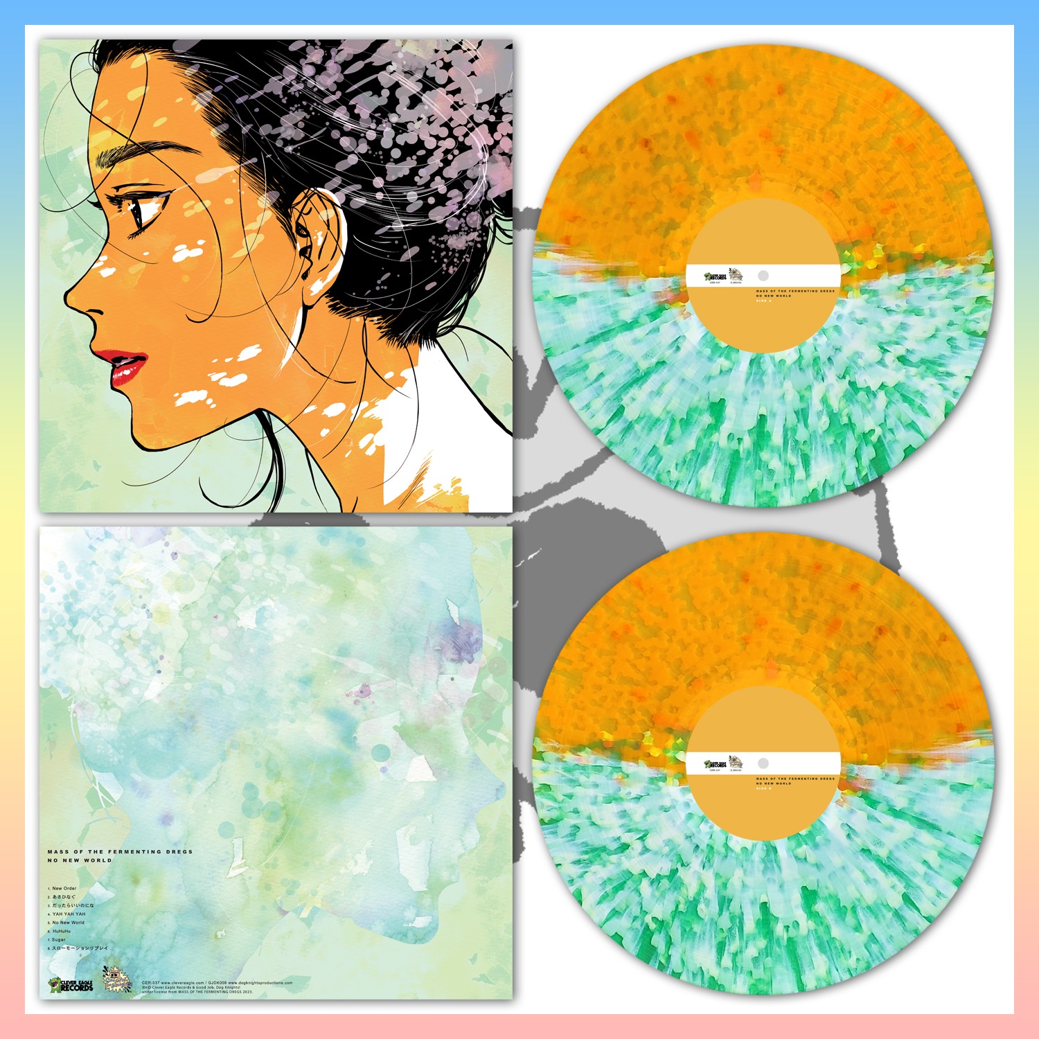 GJDK008.3 : Mass Of The Fermenting Dregs | No New World 12" LP - HuHuHu