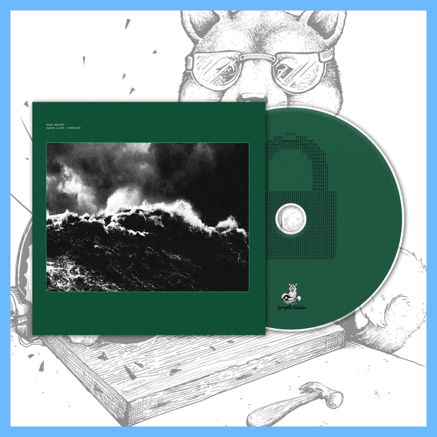 DK195/CD: Beau Navire - Splits & EPs | 2009-2012 - CD