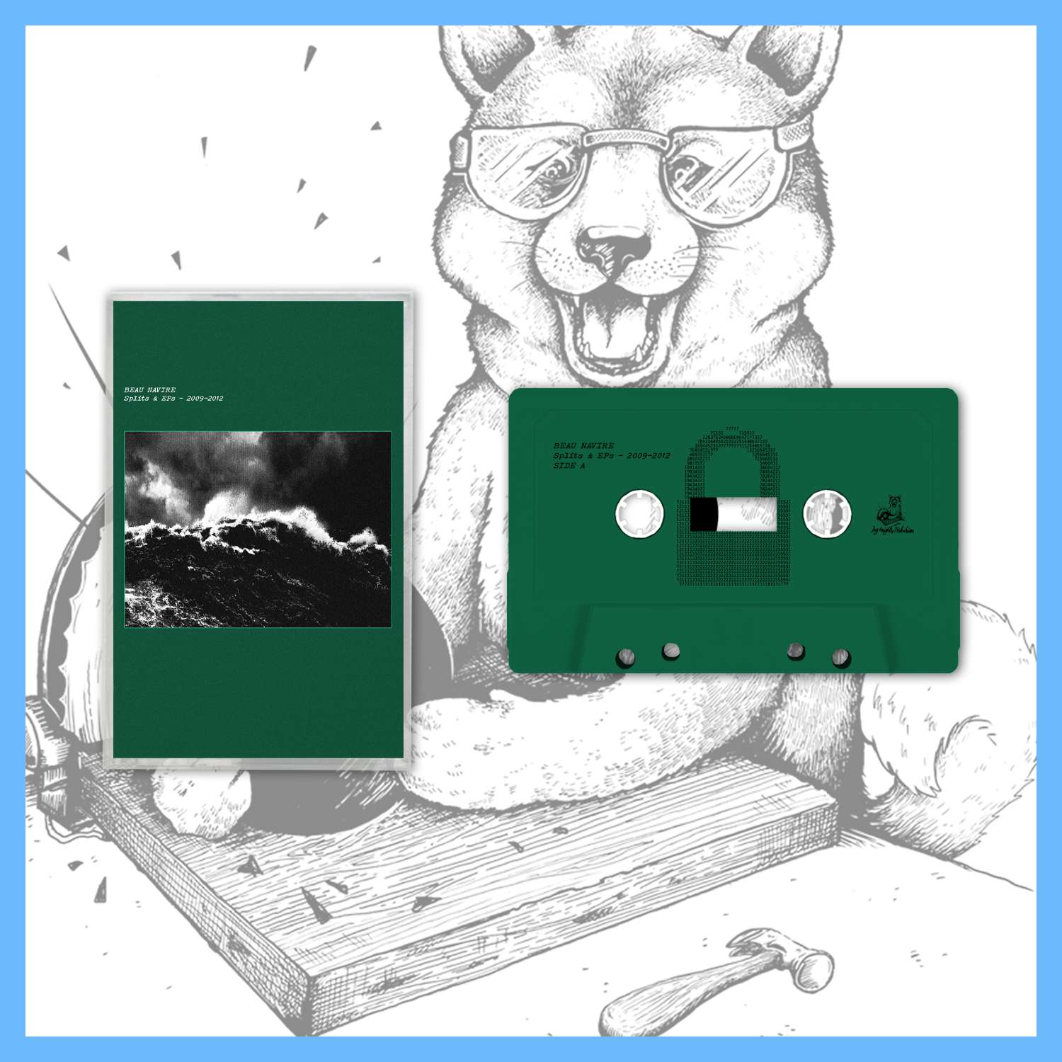 DK195/T: Beau Navire | Splits & EPs - 2009-2012 - Cassette - Image 2