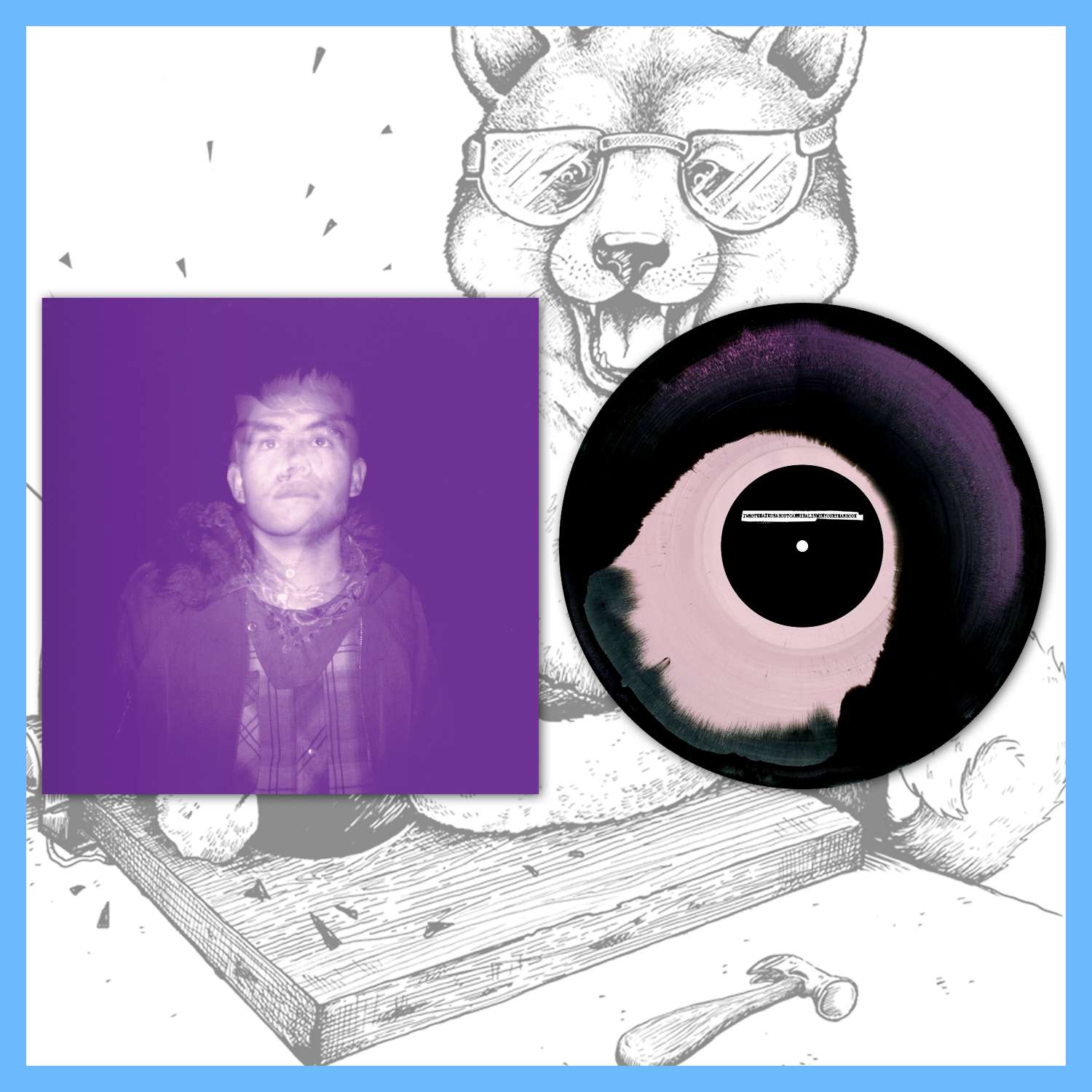 DK196: iwrotehaikusaboutcannibalisminyouryearbook | discography 12" LP - Image 6