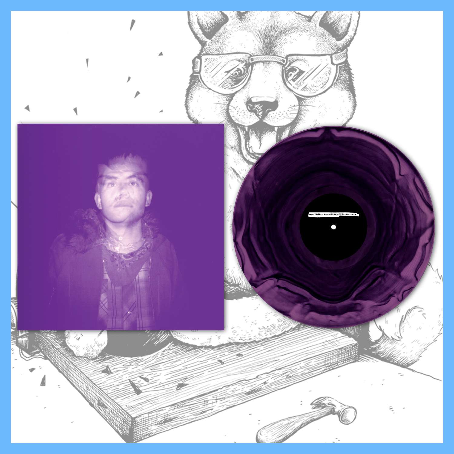 DK196: iwrotehaikusaboutcannibalisminyouryearbook | discography 12" LP - Image 3