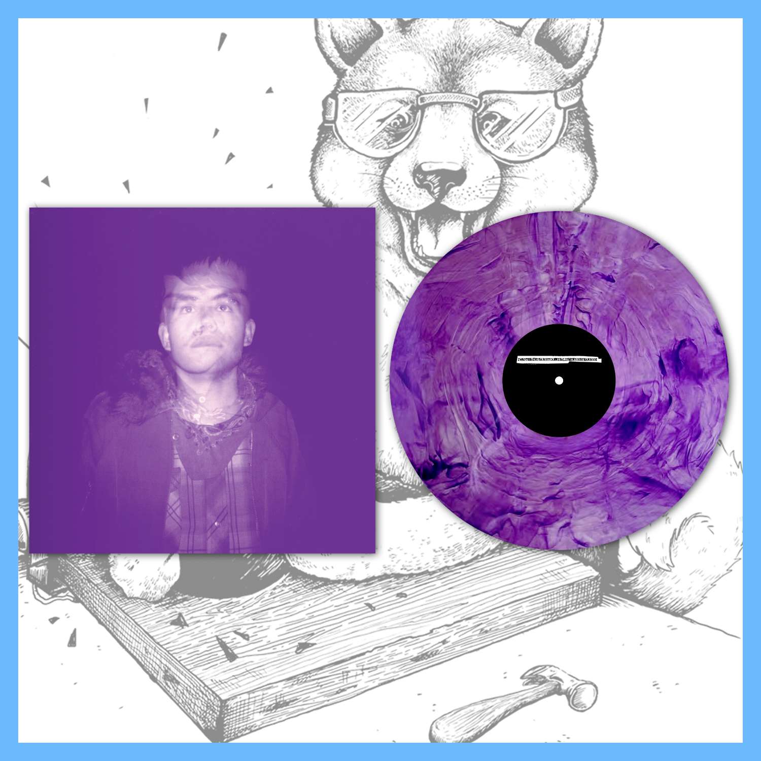 DK196: iwrotehaikusaboutcannibalisminyouryearbook | discography 12" LP - Image 5