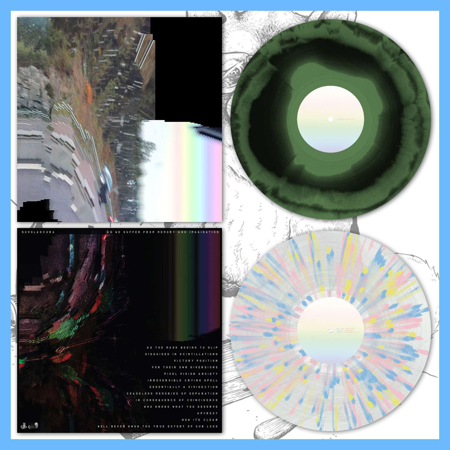 DK144.2: Nuvolascura | As We Suffer From Memory And Imagination 12" LP