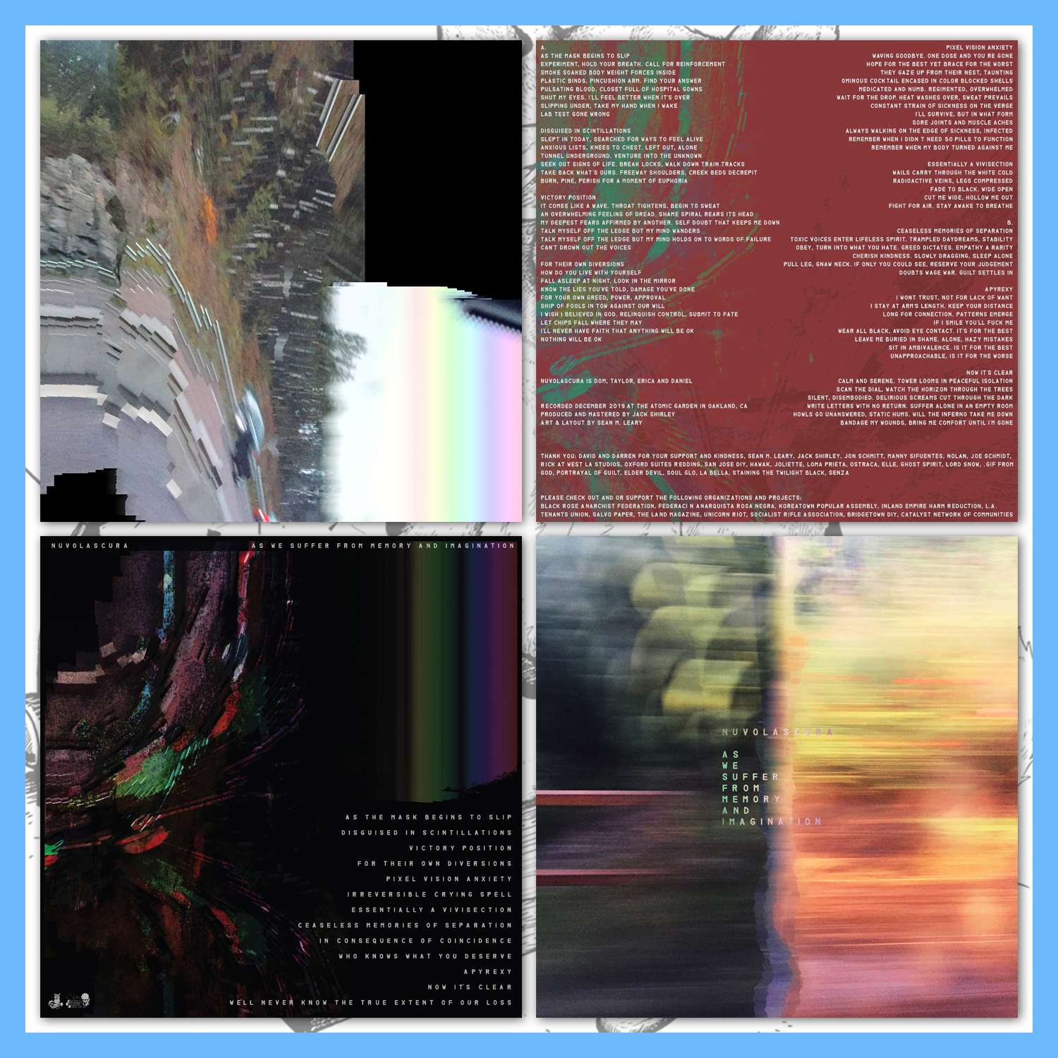 DK144.2: Nuvolascura | As We Suffer From Memory And Imagination 12" LP - Image 2