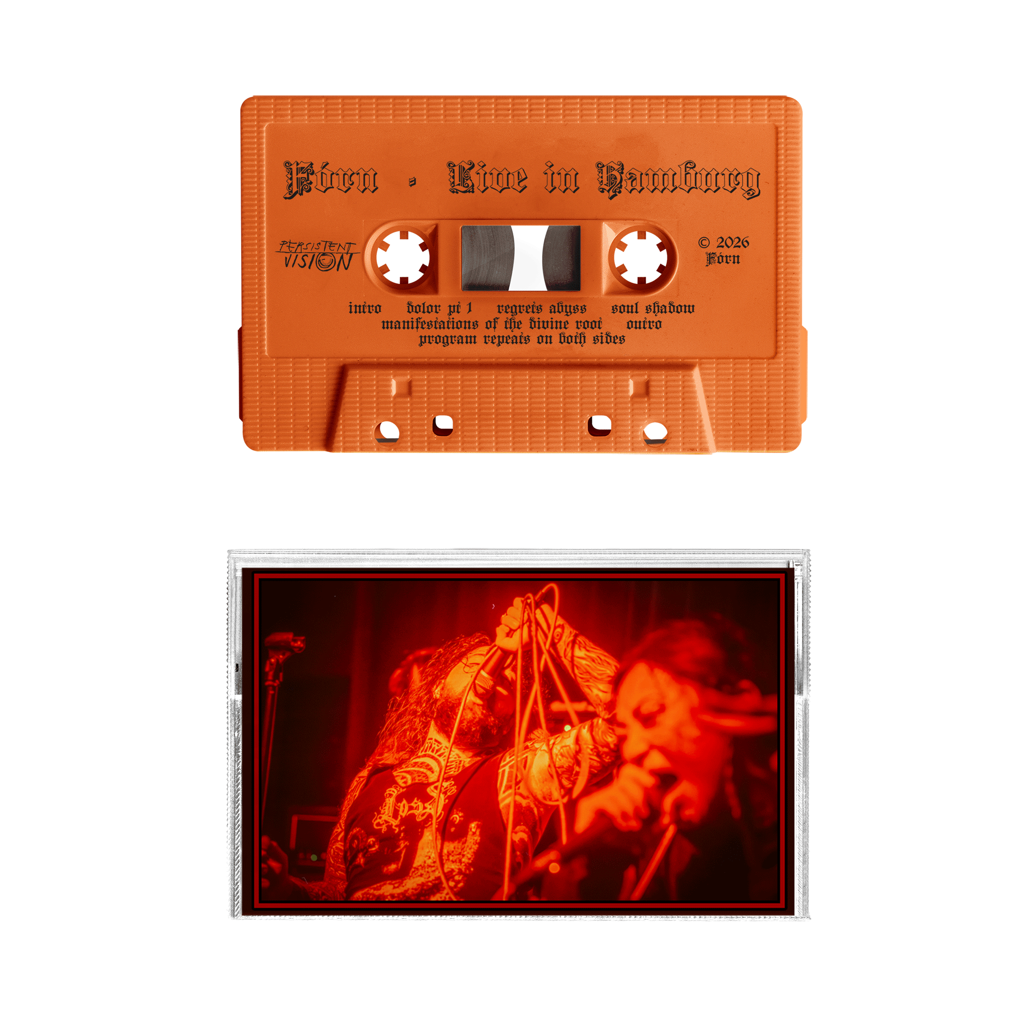 VIS039 : Fórn | Live In Hamburg Cassette
